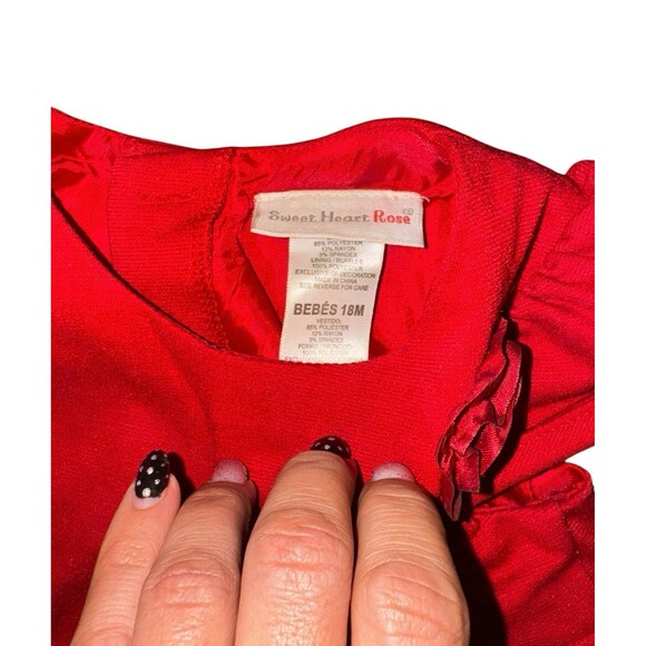 Sweet Heart Rose girls baby dress 18 months - Picture 3 of 3